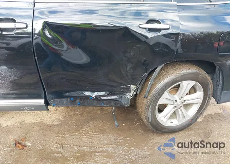 2013 Toyota Highlander Limited V6 from USA, damaged, VIN 5TDDK3EH1DS209620